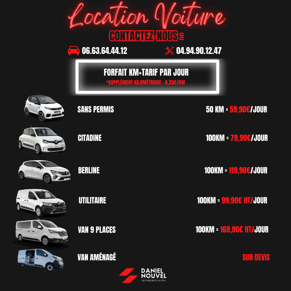 Location de voitures 